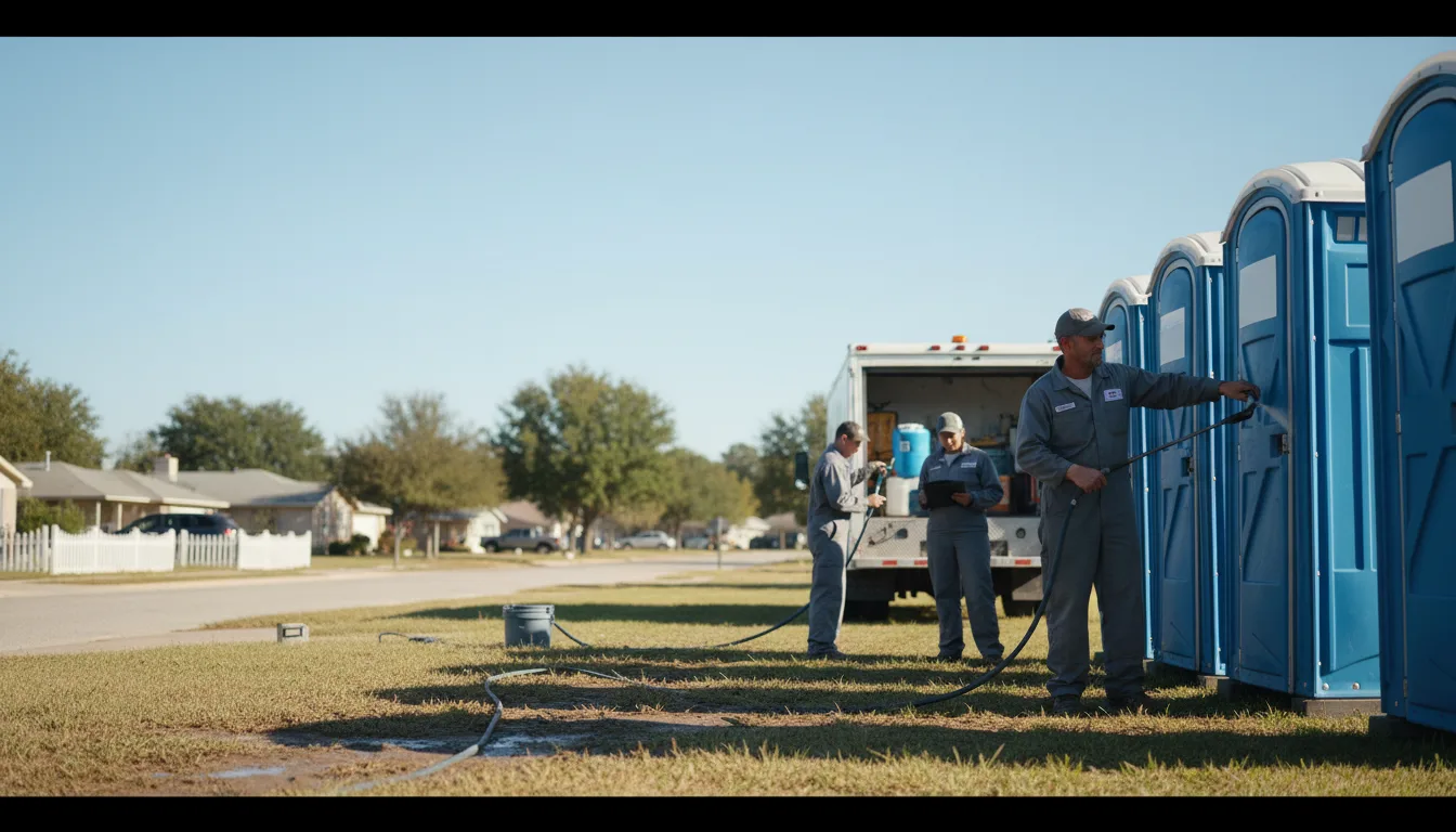 Long-Term Portable Toilet Rental in Spurgeon, IN near me
